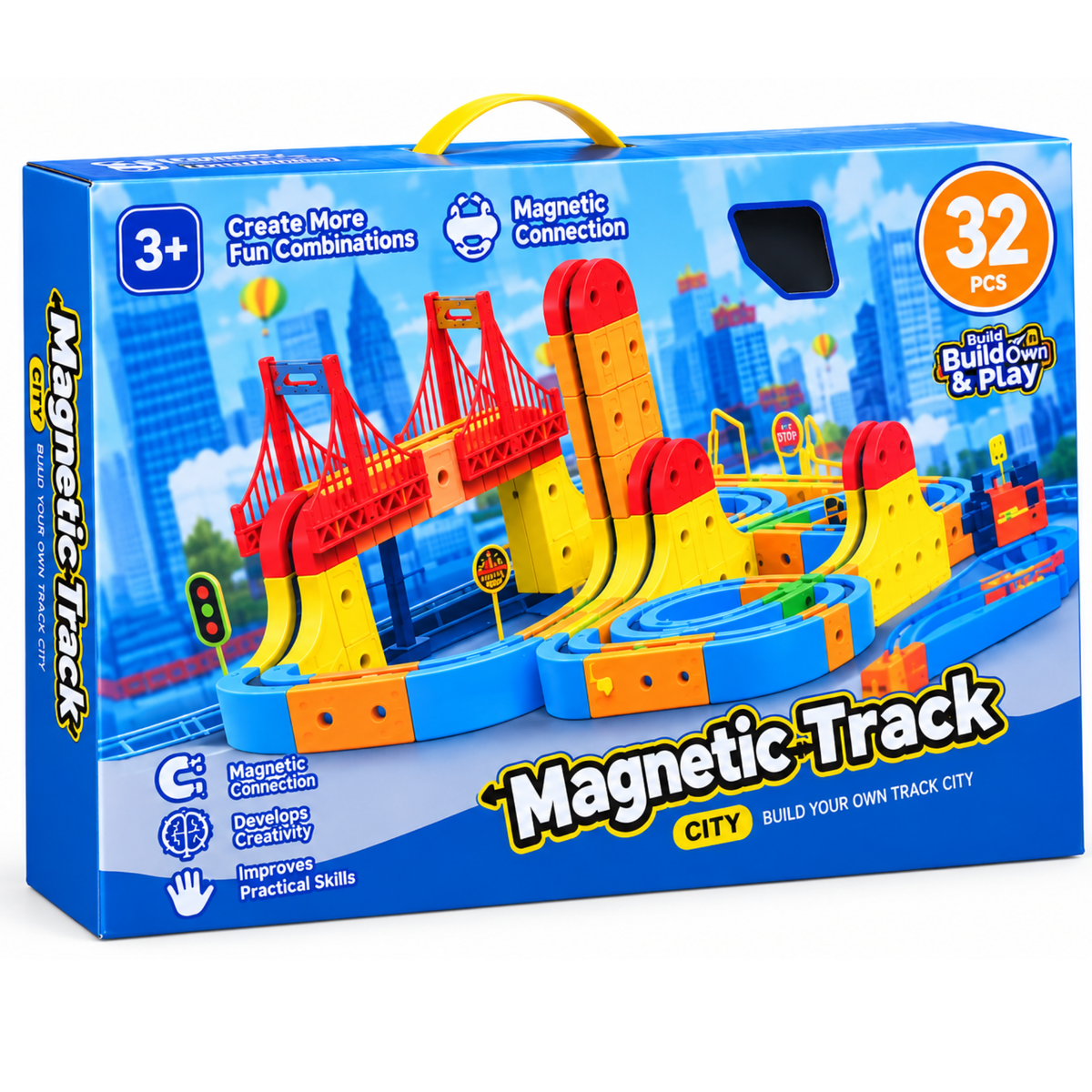 Wonder Track™ Magnetic Builder