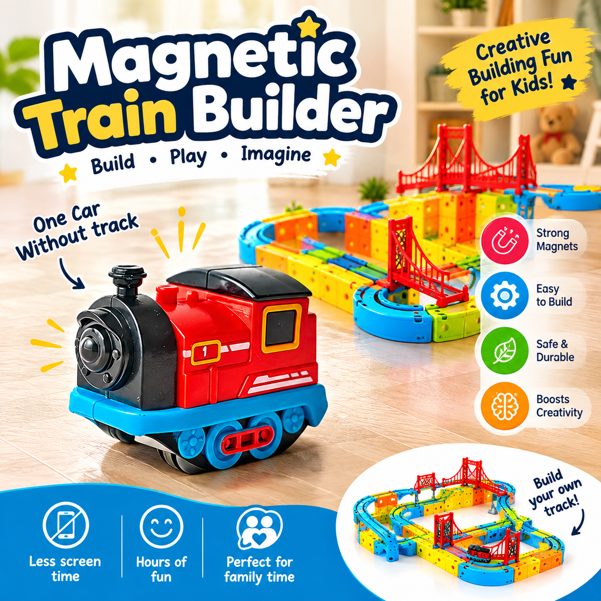 Wonder Track™ Magnetic train